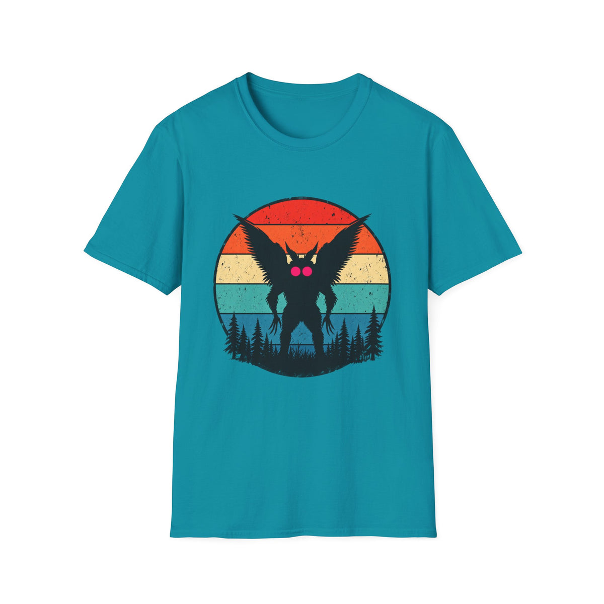 Mothman Sunset Nature T-Shirt