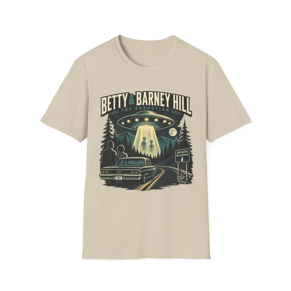 Betty & Barney Hill UFO Alien Abduction T-Shirt