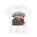 Last Saloon Before Mars T-Shirt | Western Saloon, Space Cowboy Graphic