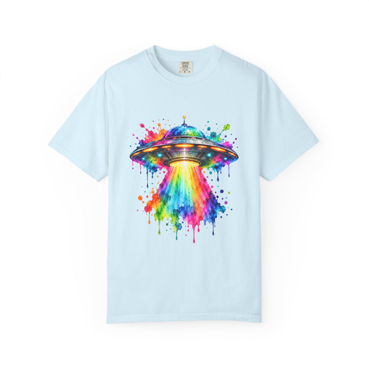 UFO Rainbow Beam T-Shirt