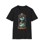 Gothic Hourglass Skull T-Shirt