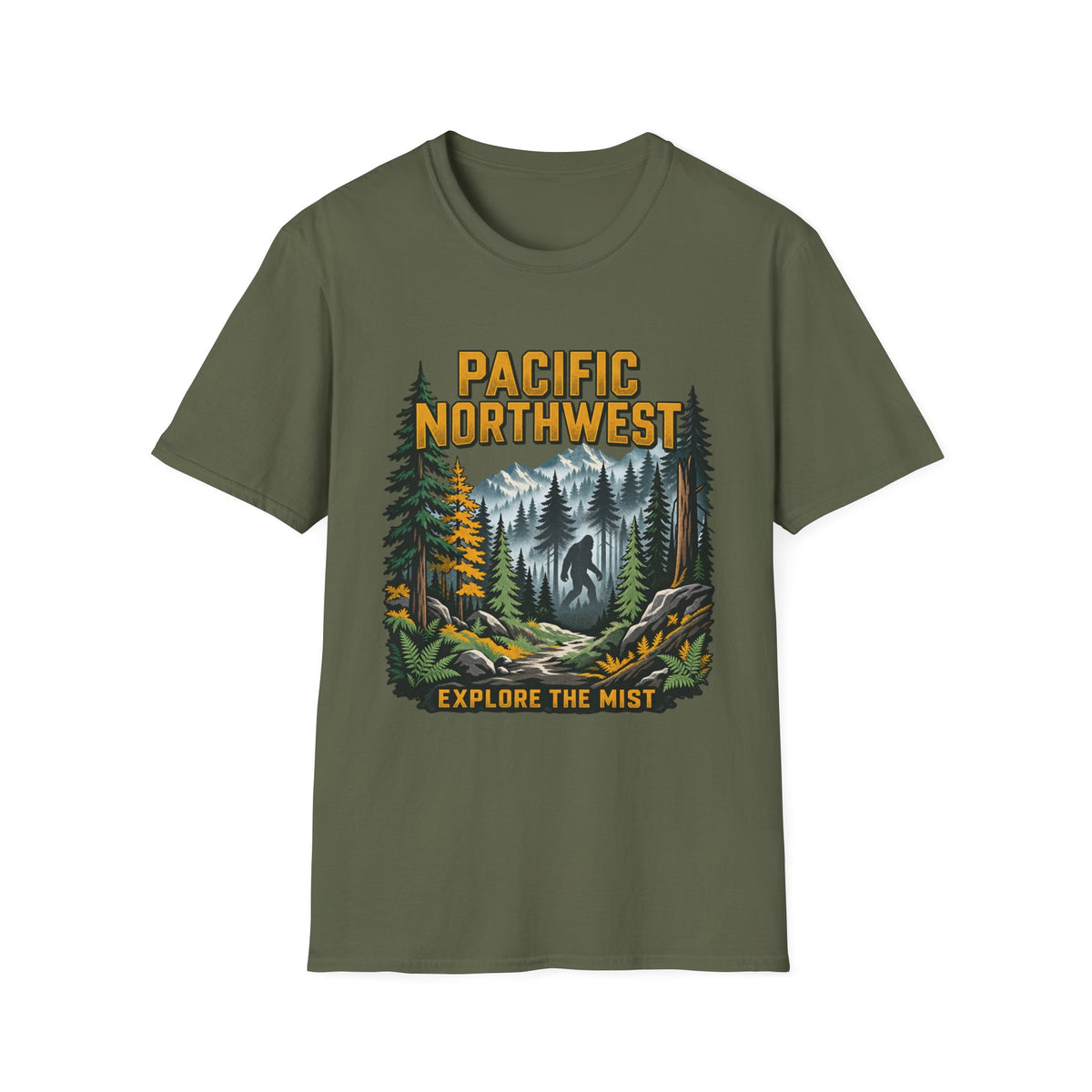 Pacific Northwest Explore the Mist Nature T-Shirt