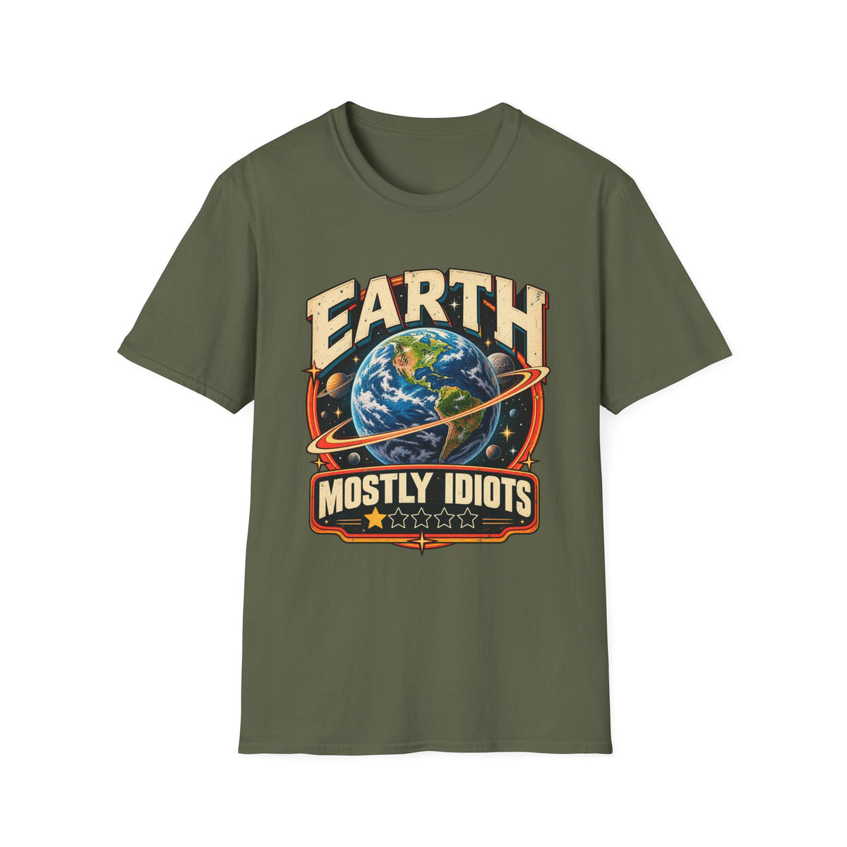 Earth 1 Star T-Shirt