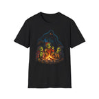 Spooky Campfire Monster T-Shirt