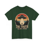 The Truth Is Out There UFO Tee | Alien Abduction Vintage Sunset