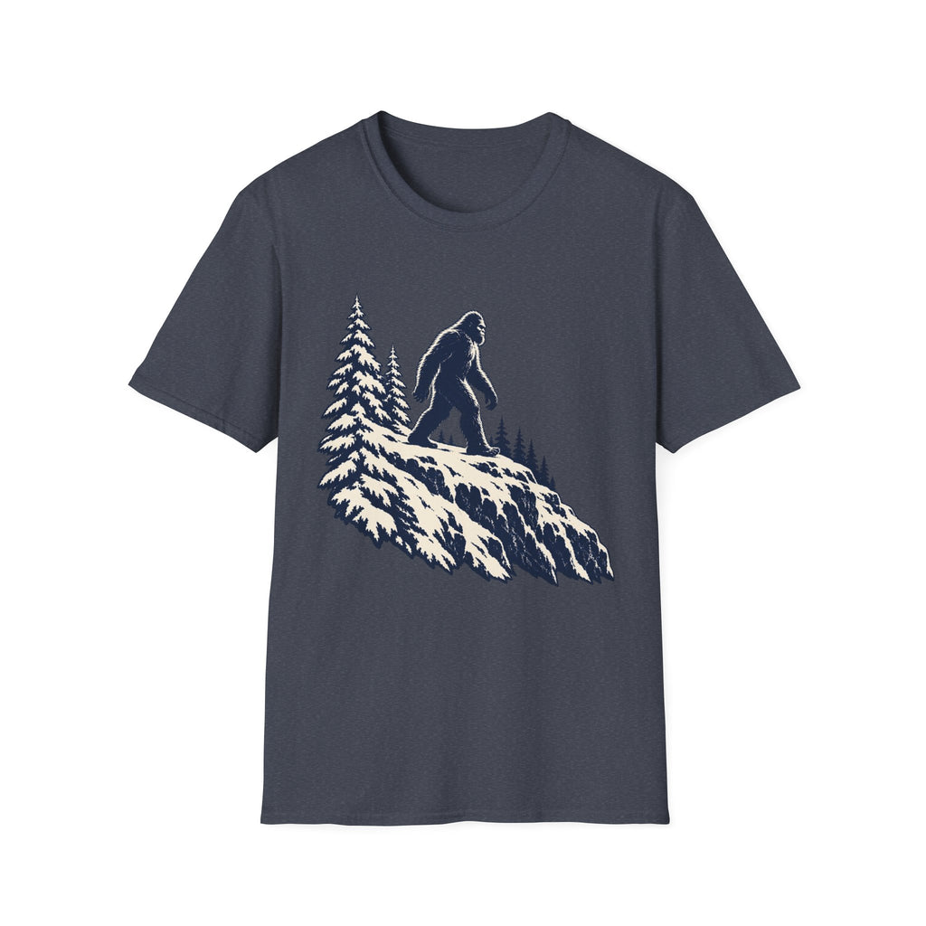 Bigfoot Mountain T-Shirt — Sasquatch Hiking Graphic Tee