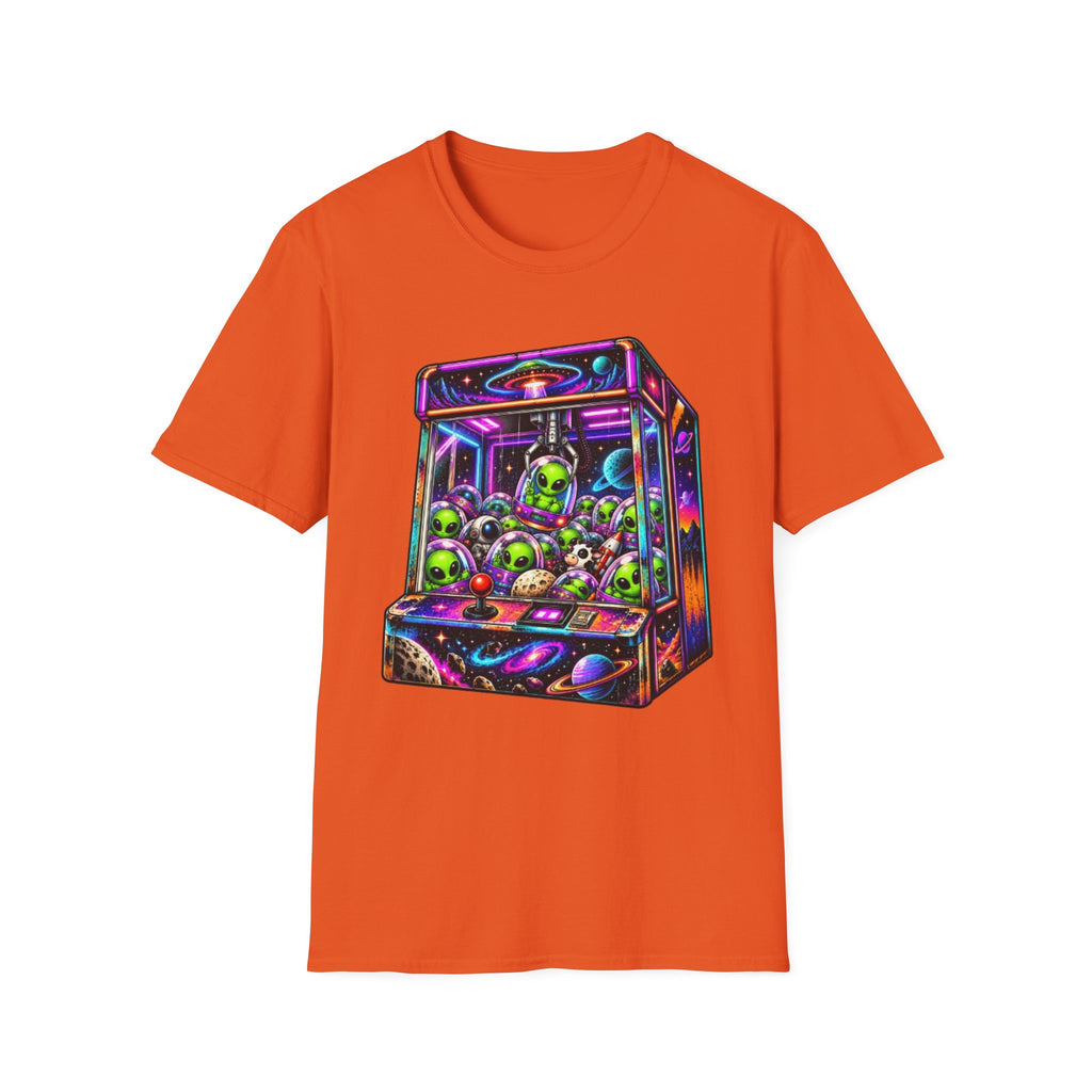 Neon Alien Claw Machine T-Shirt