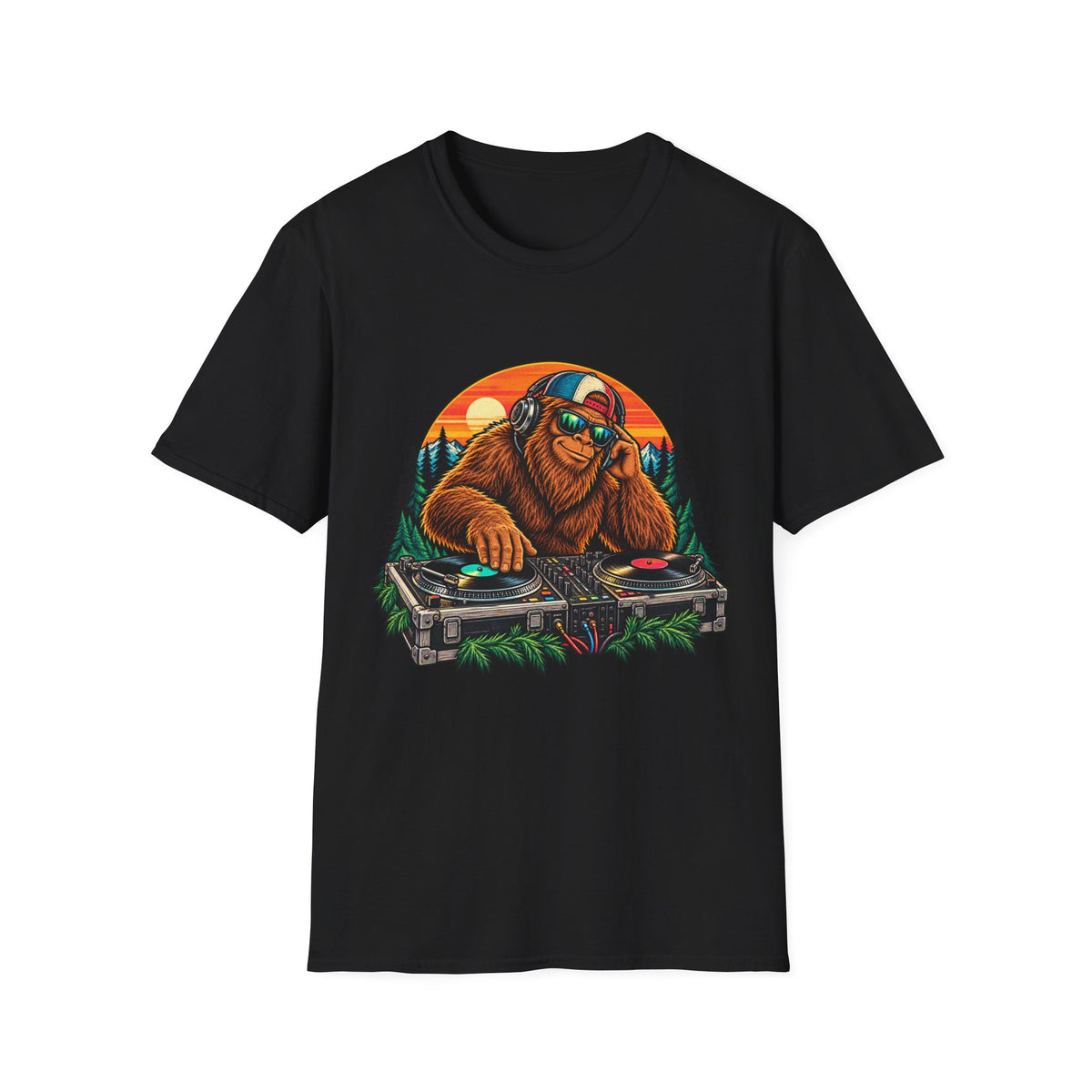 Chill Sasquatch DJ T-Shirt