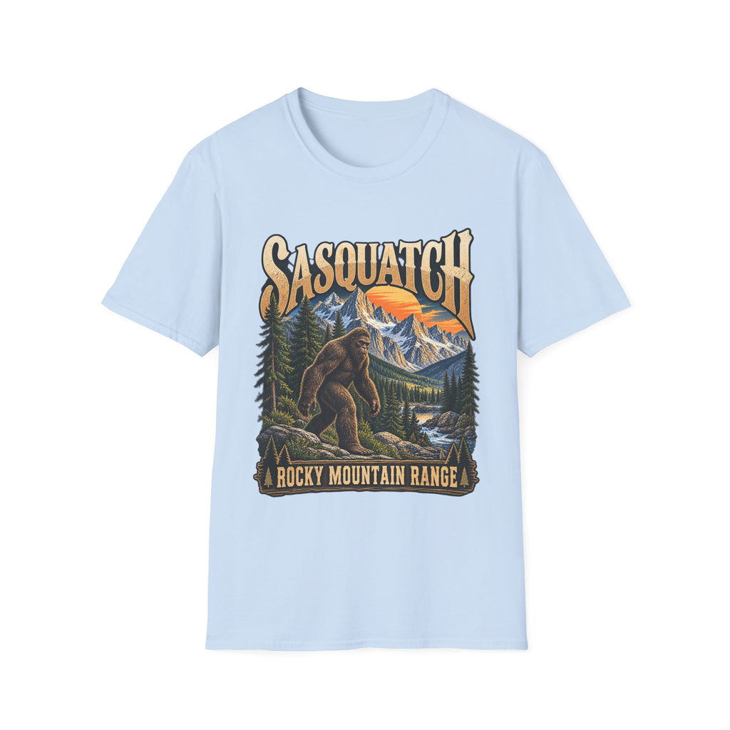 Sasquatch Rocky Mountain Range T-Shirt