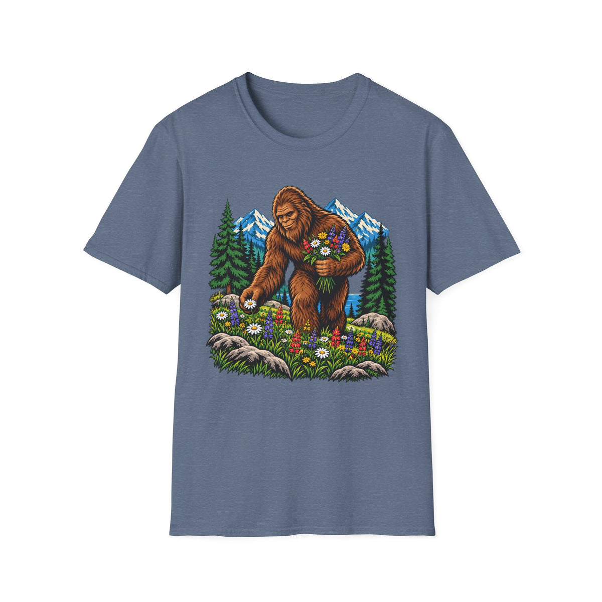 Bigfoot Wilderness Mountain T-Shirt