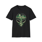Mystical Mountain Alien T-Shirt – Retro UFO Lover Graphic Tee