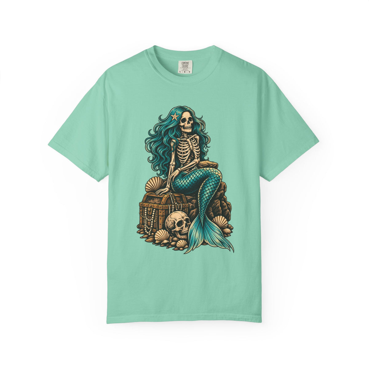 Skeleton Mermaid T-Shirt