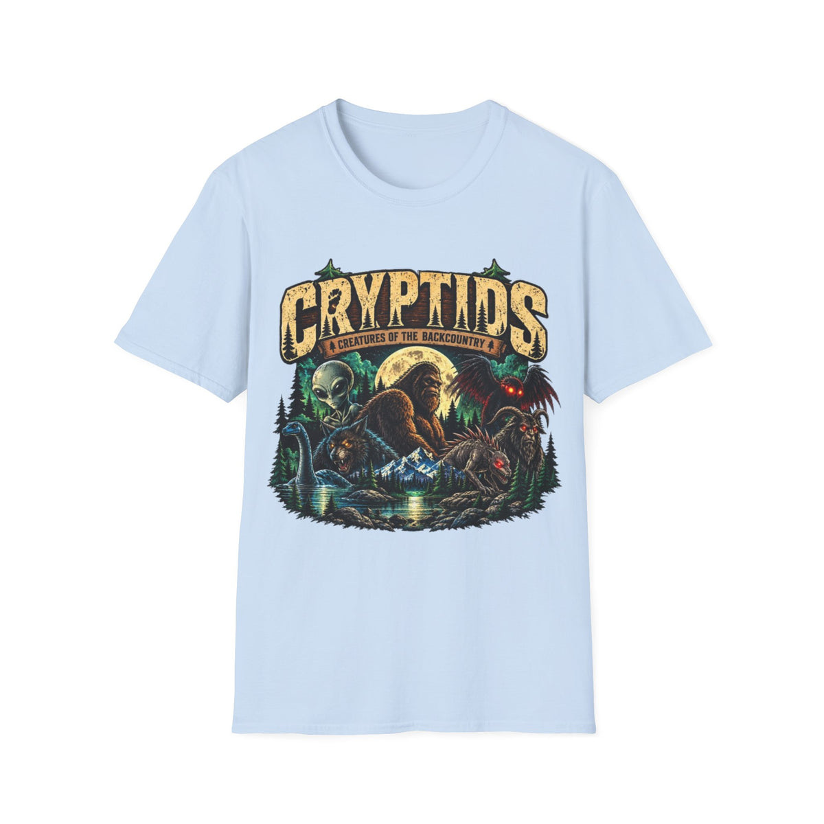Cryptids Vintage Monster T-Shirt