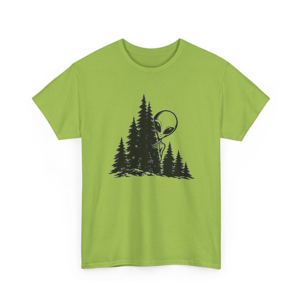 Alien in the Pines Graphic T-Shirt