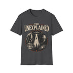 T-Shirt — "The Unexplained" UFO & Cryptid Mystery Graphic