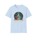 Bigfoot and Alien Sharing a Taco Graphic T-Shirt