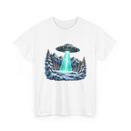 UFO Mountain Abduction Graphic Tee