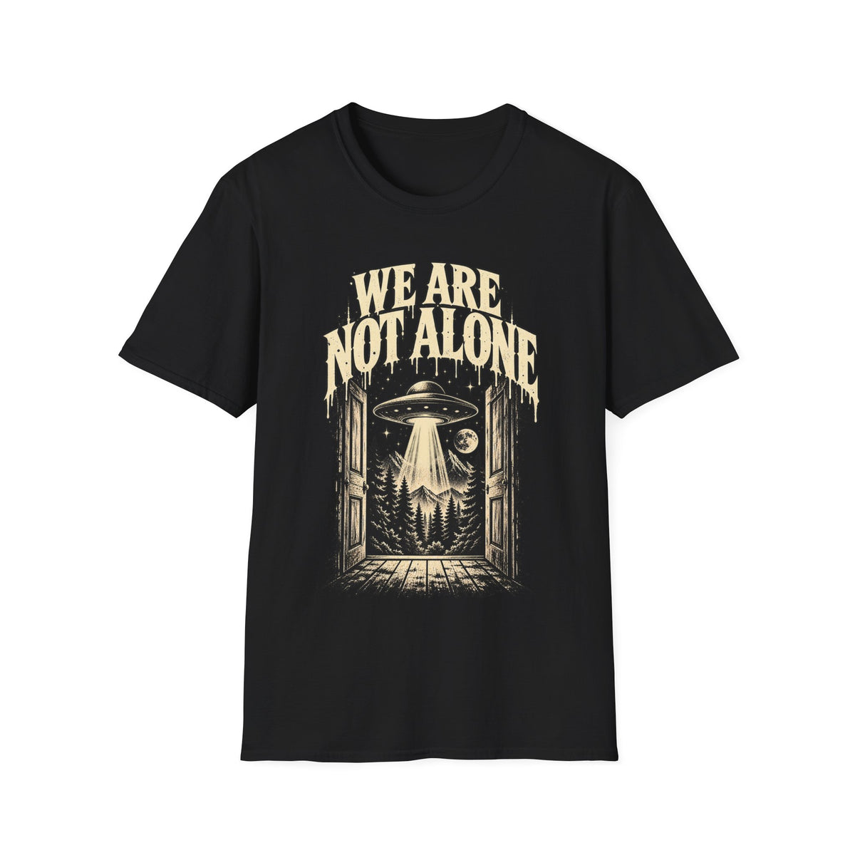 We Are Not Alone UFO T-Shirt