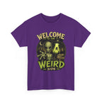 Welcome to the Weird Side T-Shirt | Alien Skull Illustration