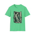 Haunted Door Grim Reaper Gothic Halloween T-Shirt