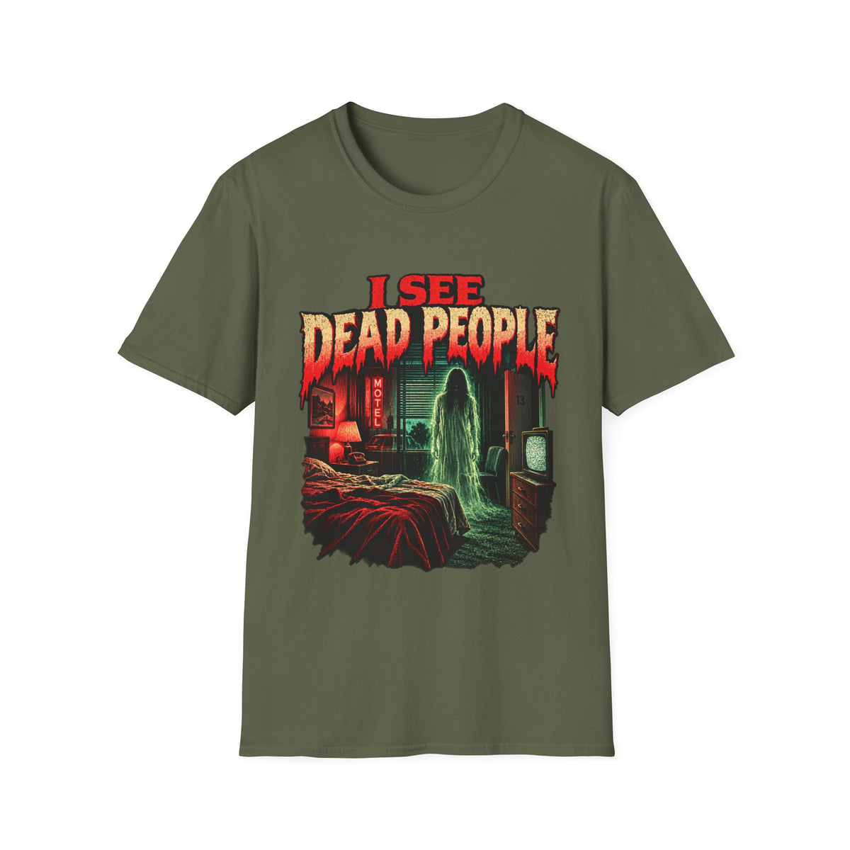 I See Dead People Horror Graphic T-Shirt