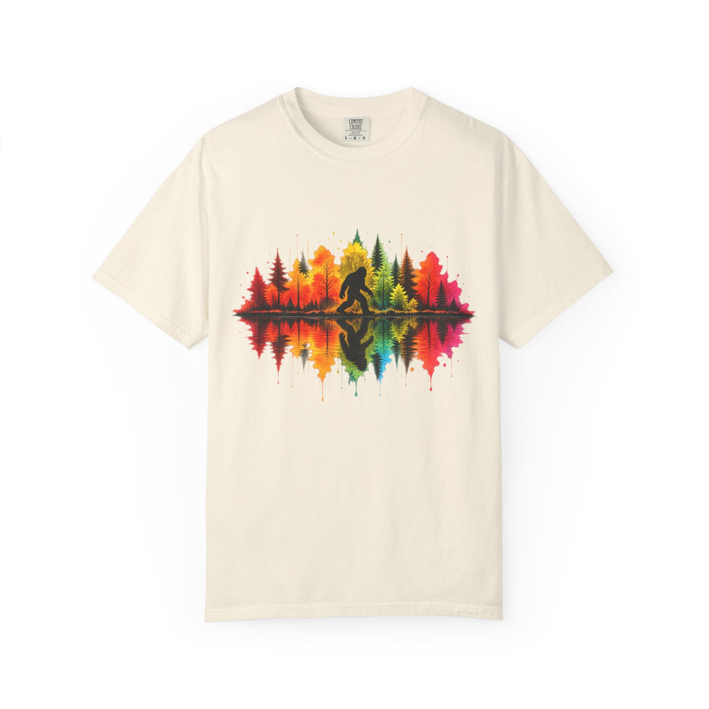Bigfoot Forest Reflection T-Shirt