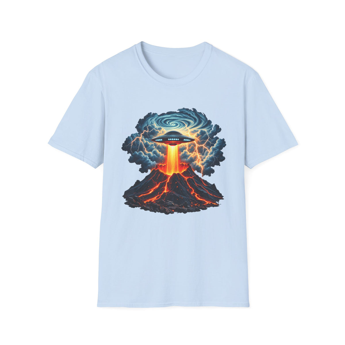 Volcanic Eruption Fantasy T-Shirt
