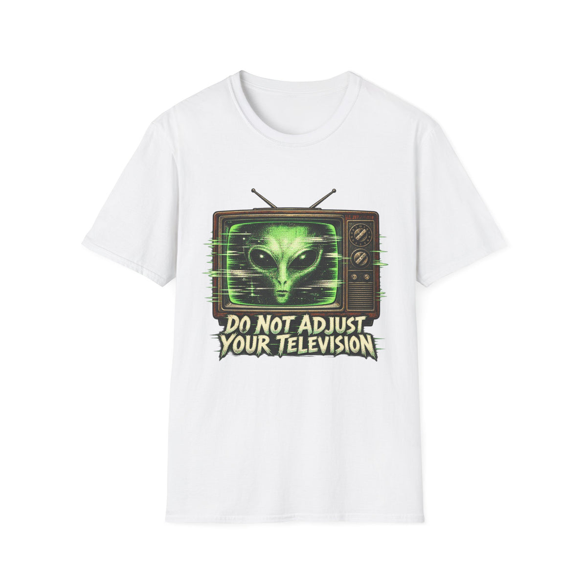 Do Not Adjust Your Television Alien T-Shirt