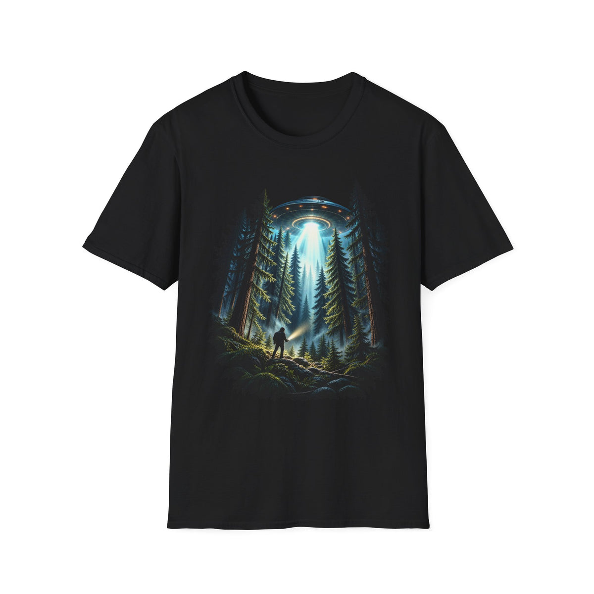 UFO Forest Moonlight T-Shirt