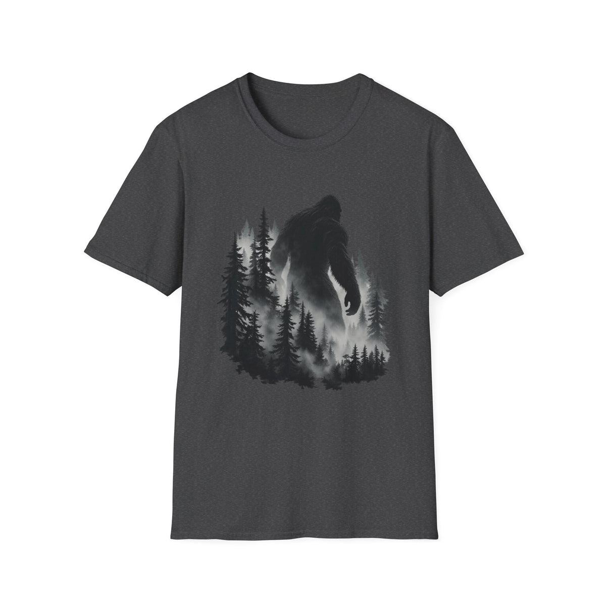 Bigfoot Forest Silhouette T-Shirt