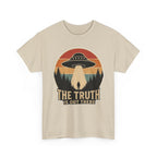 The Truth Is Out There UFO Tee | Alien Abduction Vintage Sunset