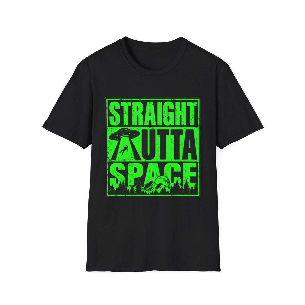 Straight Outta Space Graphic T-Shirt