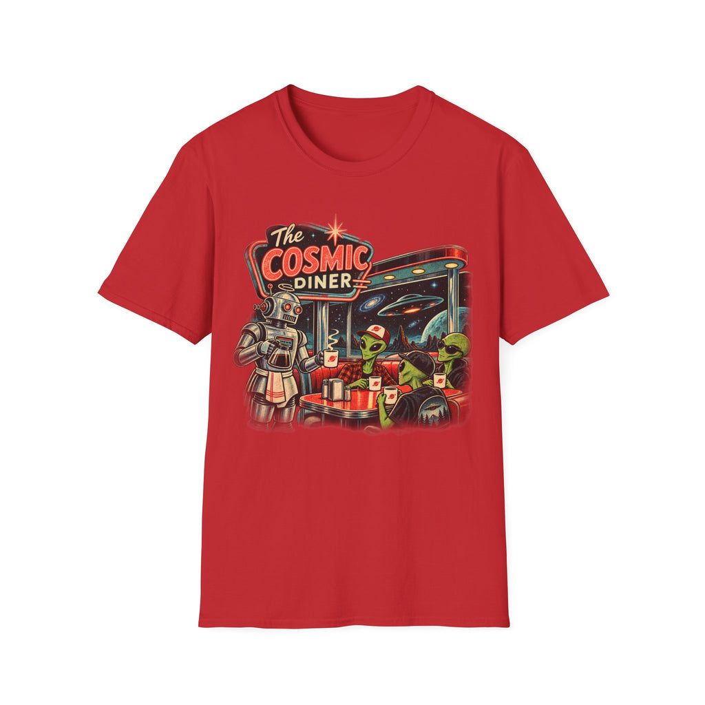 The Cosmic Diner Retro Space T-Shirt