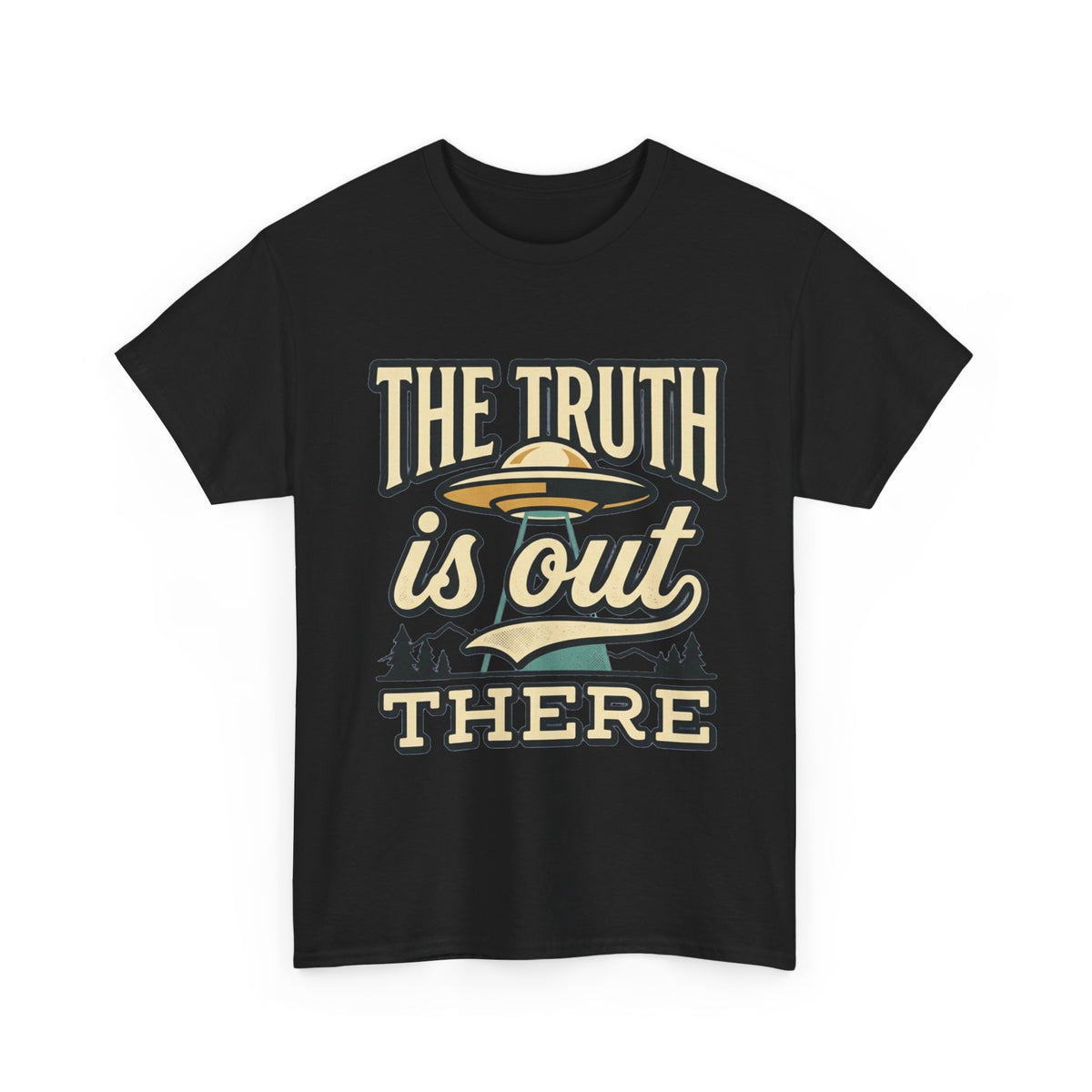 The Truth Is Out There T-Shirt | UFO Alien Retro Graphic Tee