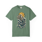 Mermaid Moon T-Shirt — Vintage Wave Mermaid Graphic Tee