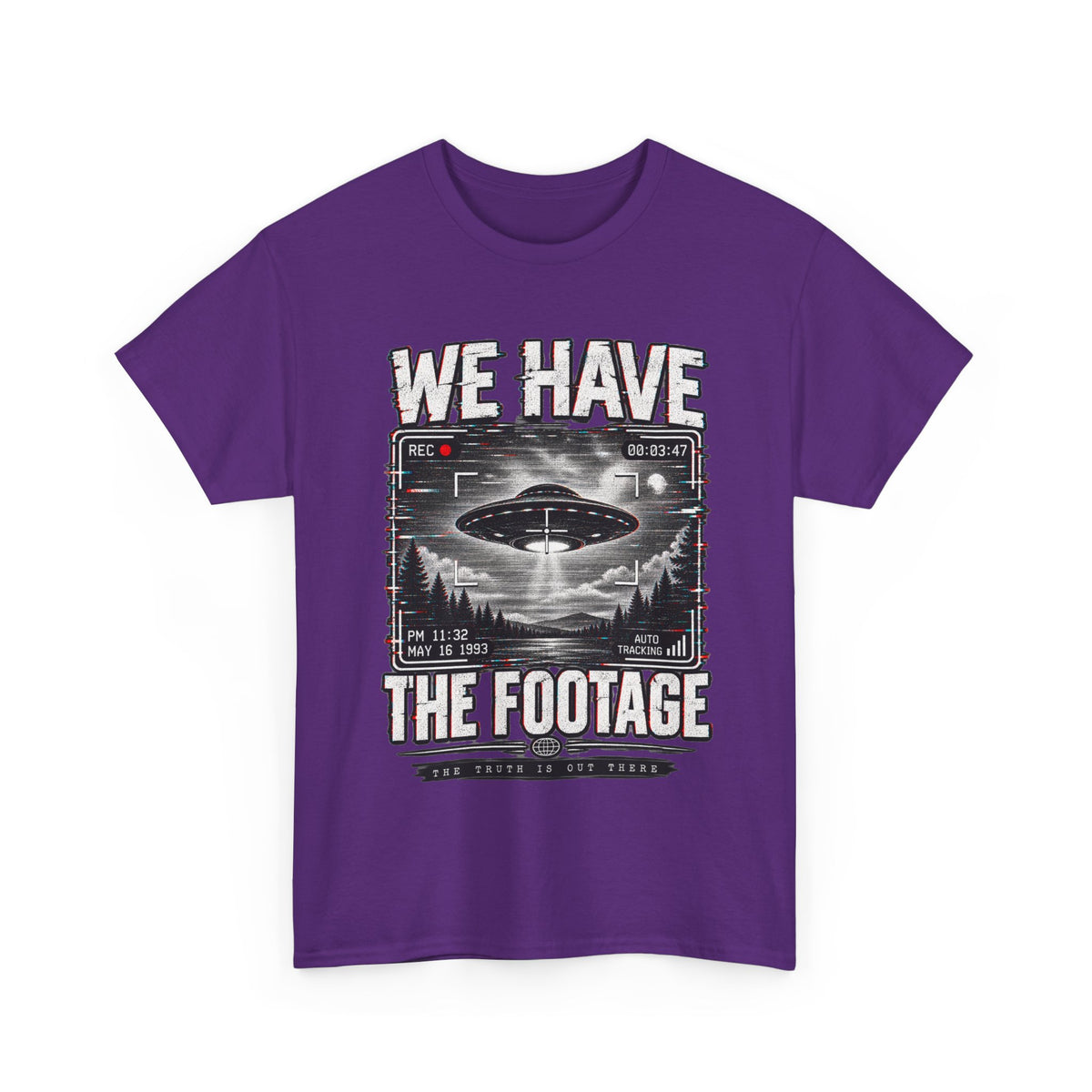 We Have The Footage UFO Tee | Vintage UFO Abduction Footage Shirt