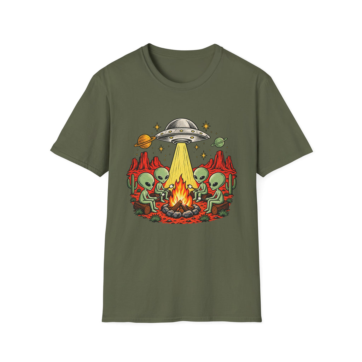 Alien Campfire T-Shirt