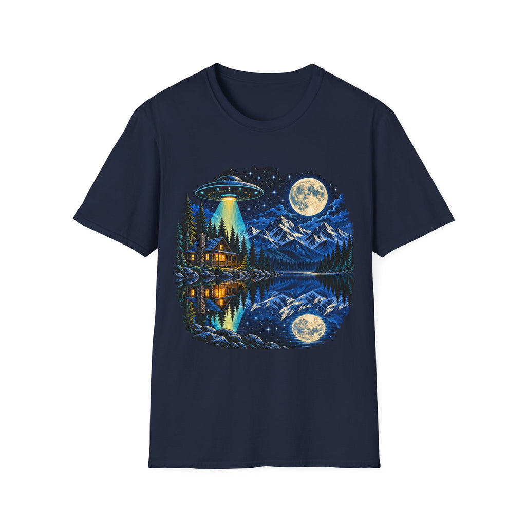 UFO Cabin Nightscape T-Shirt