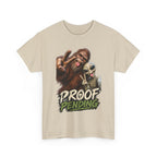 Proof Pending Sasquatch & Alien Tee | Funny Cryptid UFO Graphic Shirt