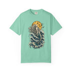 Mermaid Moon T-Shirt — Vintage Wave Mermaid Graphic Tee