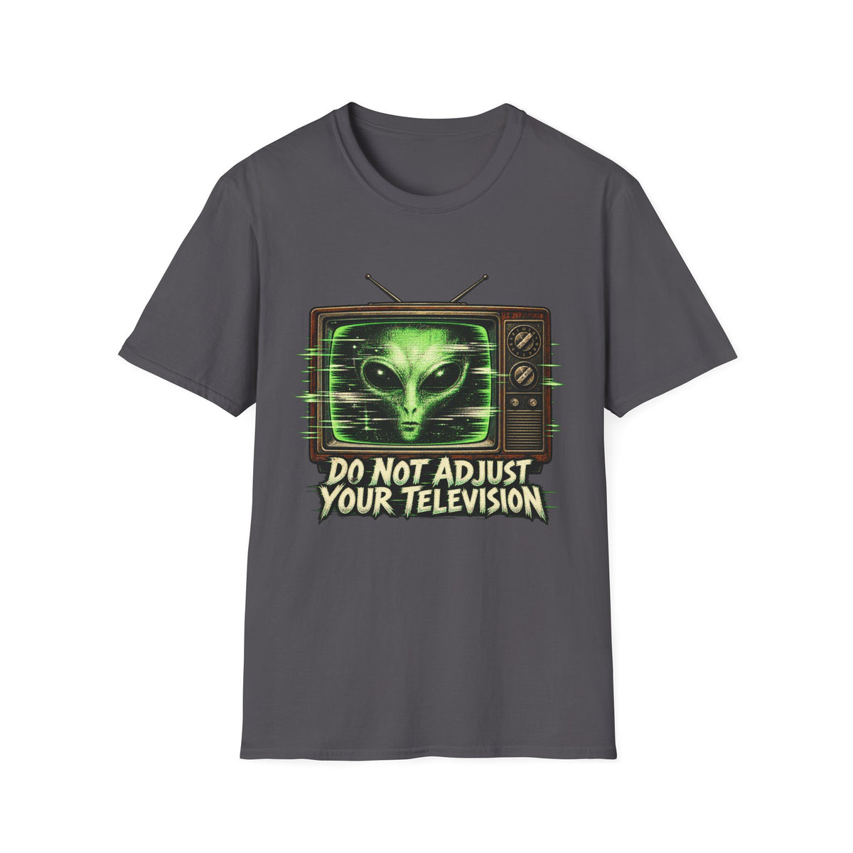 Do Not Adjust Your Television Alien T-Shirt