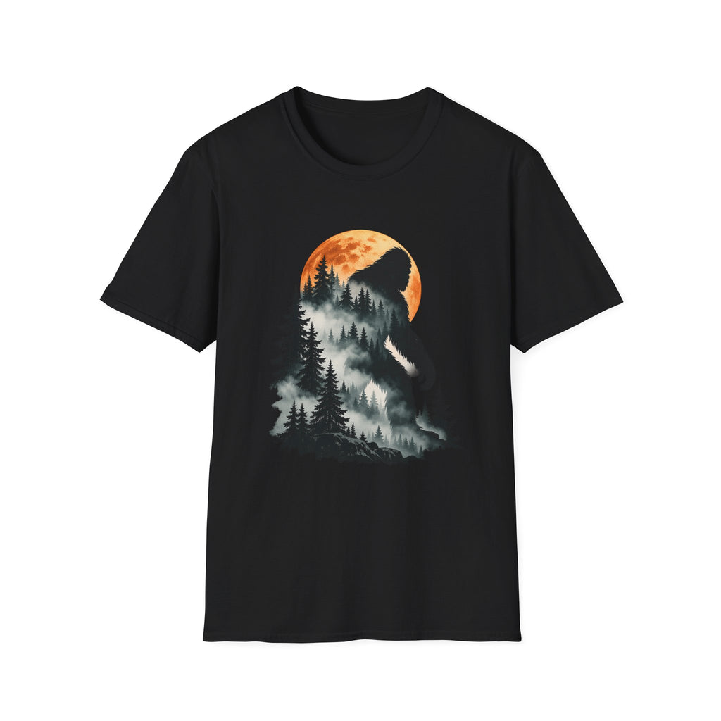 Mountain Bear Sunset Nature Graphic T-Shirt