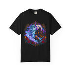 Ghostly Moonlit Castle T-Shirt — Haunted Night Spirit Design