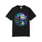 Cosmic Bigfoot Moonlit Forest T-Shirt