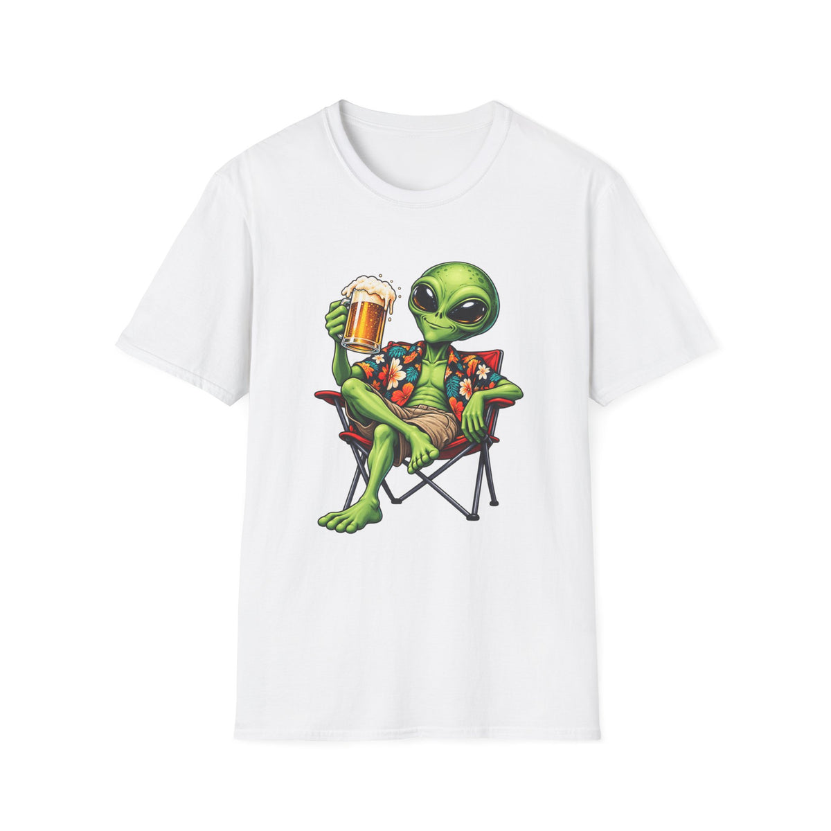 Alien Beer Lover T-Shirt