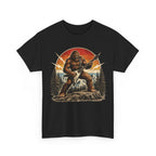 Bigfoot Electric guitar Sunset T-Shirt