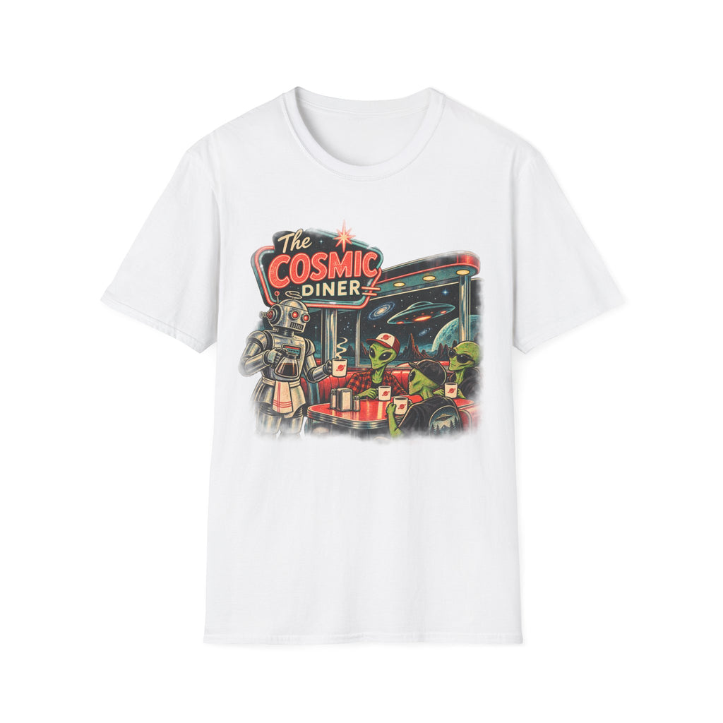 The Cosmic Diner Retro Space T-Shirt