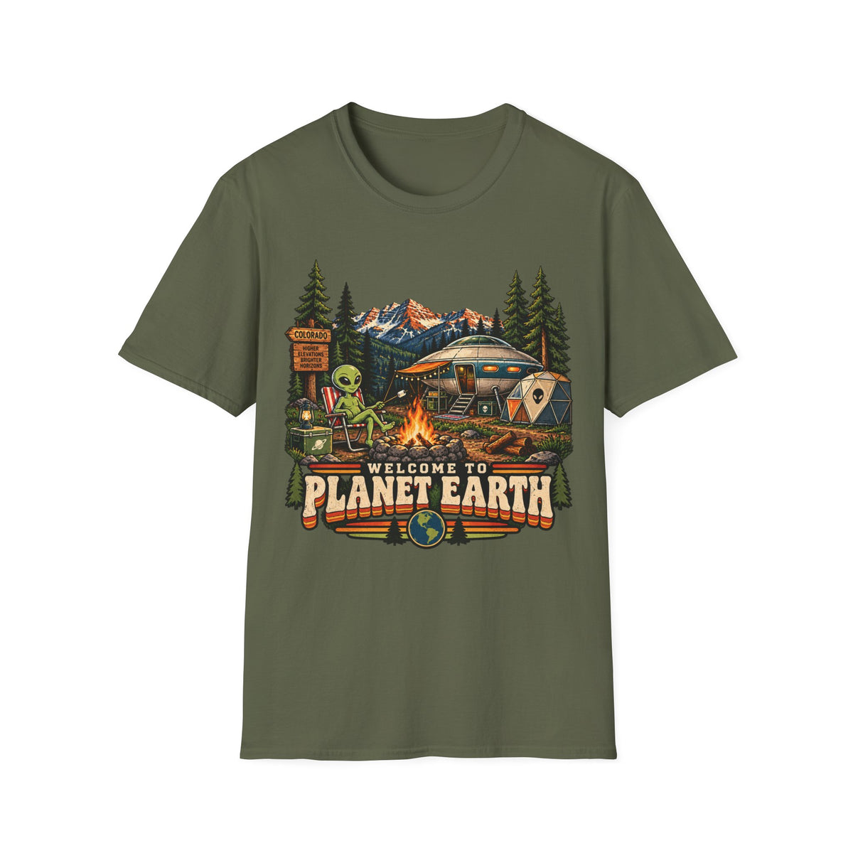 Welcome to Planet Earth T-Shirt
