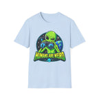 Humans Are Weird Alien Graphic T-Shirt