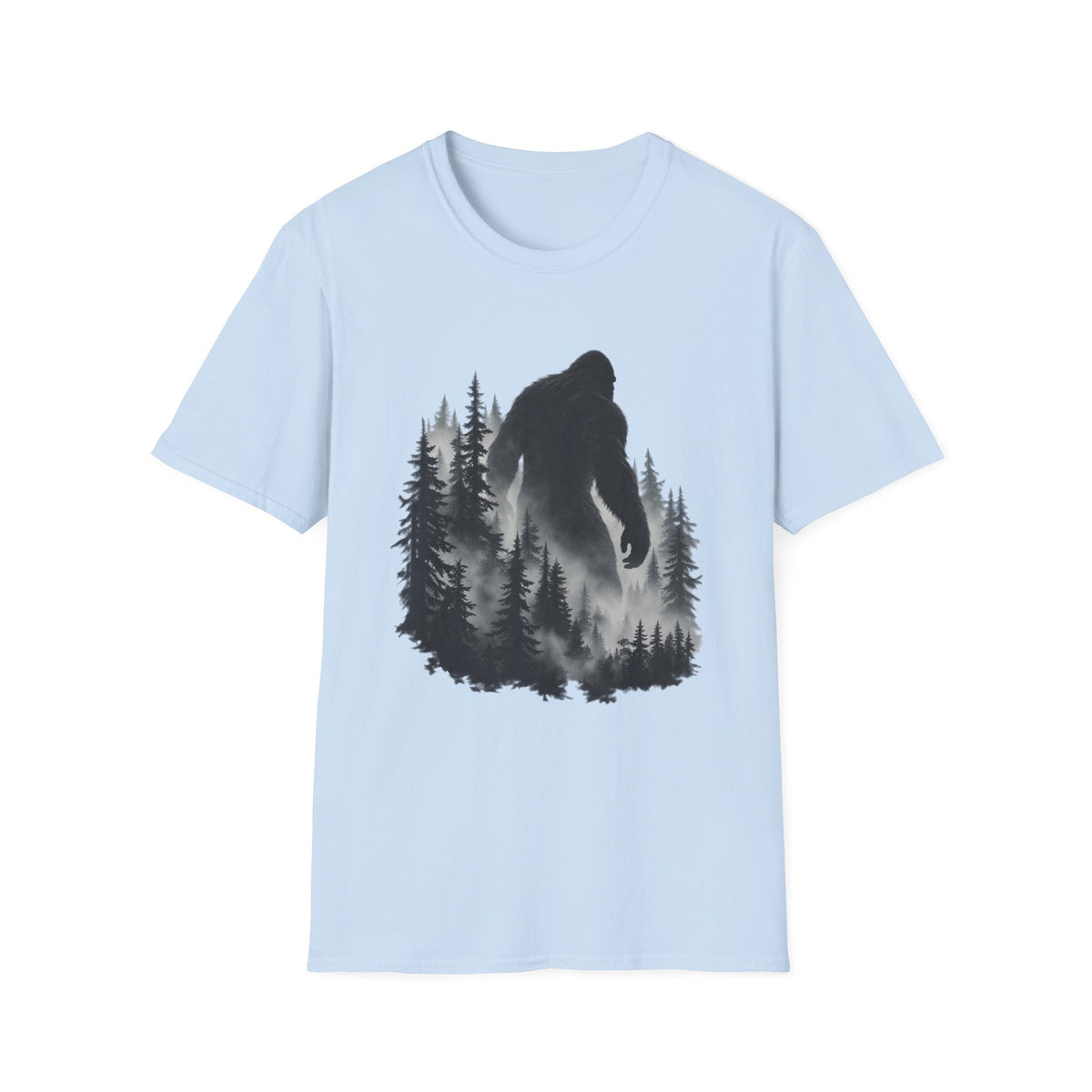 Bigfoot Forest Silhouette T-Shirt